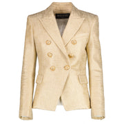 Authentic second hand Balmain Gold 6-Button Jacket on Labellov.com