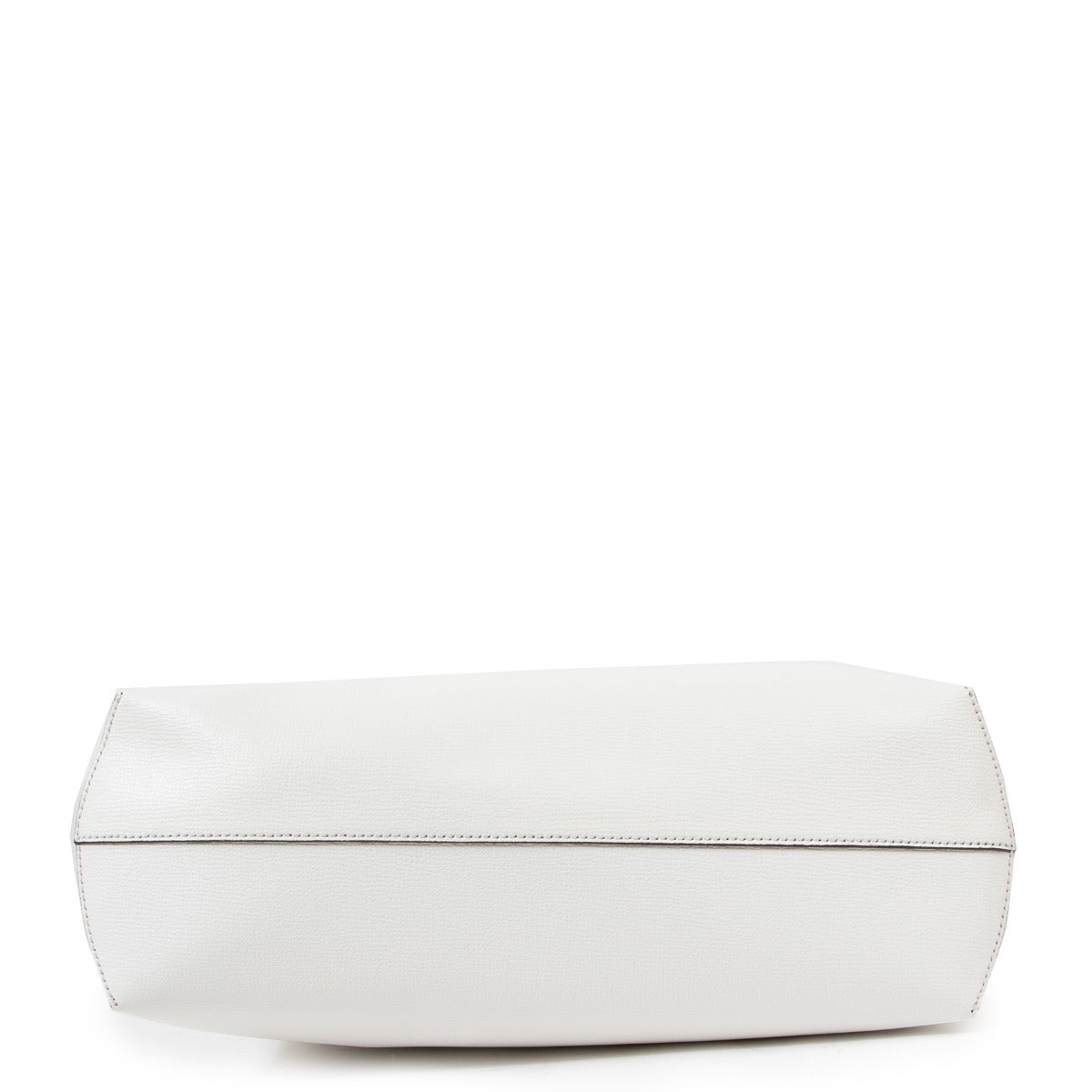Fendi Kan I F Logo Witte Leren Tote Shopper