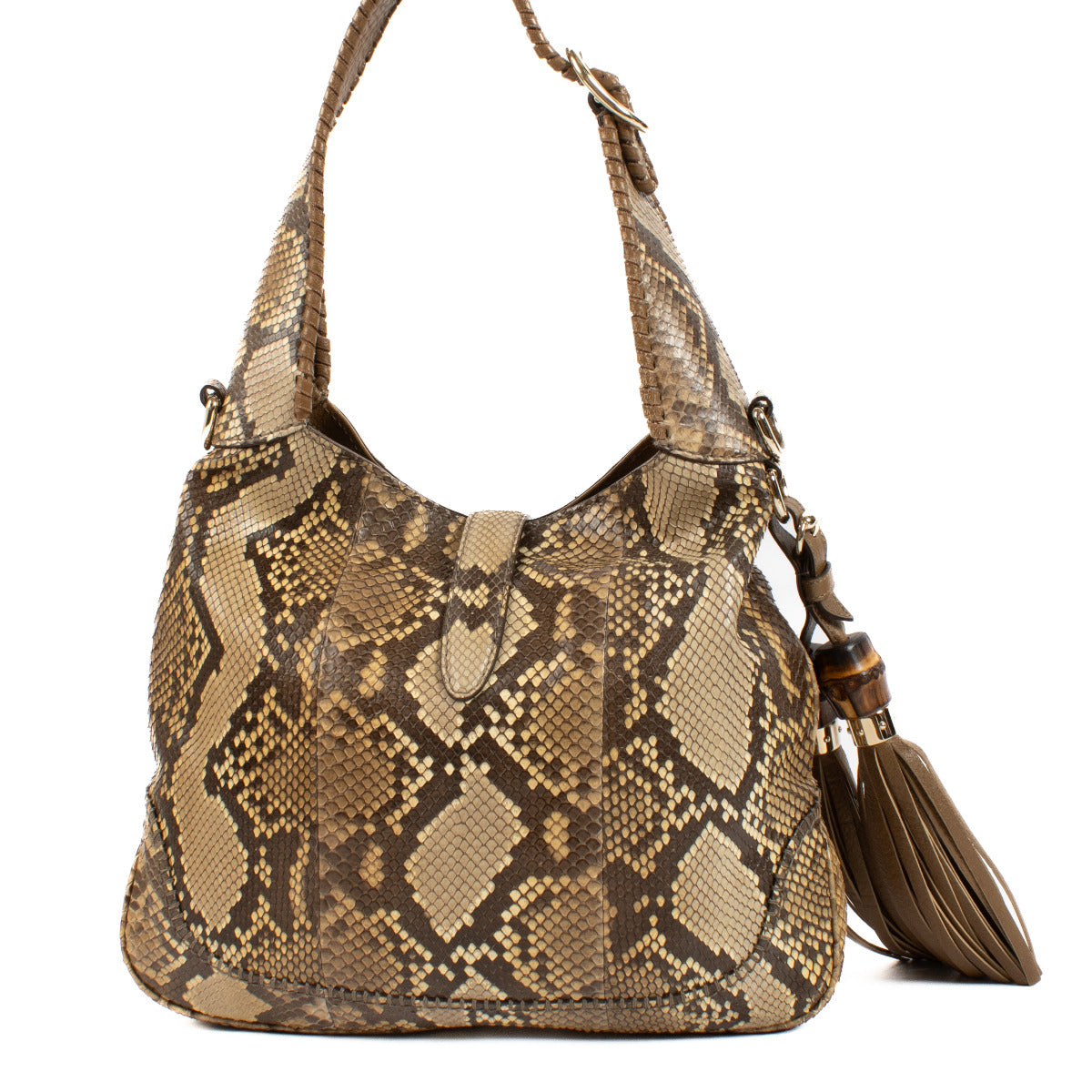 Gucci Python Medium New Jackie Tas