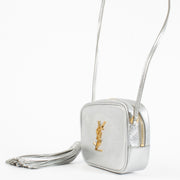 authentic preloved Saint Laurent Silver Micro Lou Camera Bag on Labellov.com