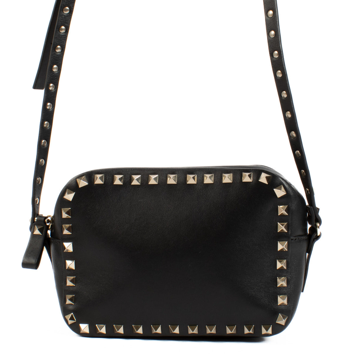 Sac bandoulière petit modèle Rockstud noir Valentino Garavani