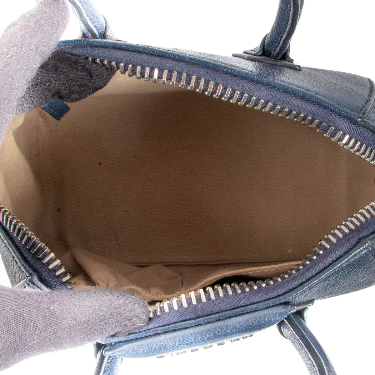 Givenchy marineblauwe Antigona Mini Crossbody Tas