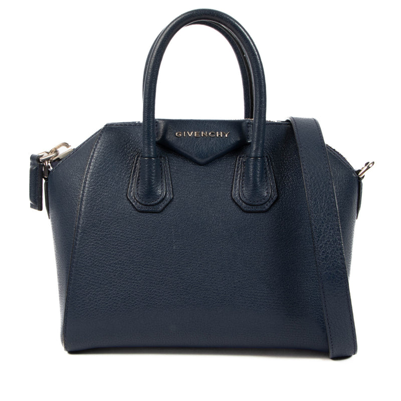 Givenchy Navy Blue Antigona Mini Crossbody Bag