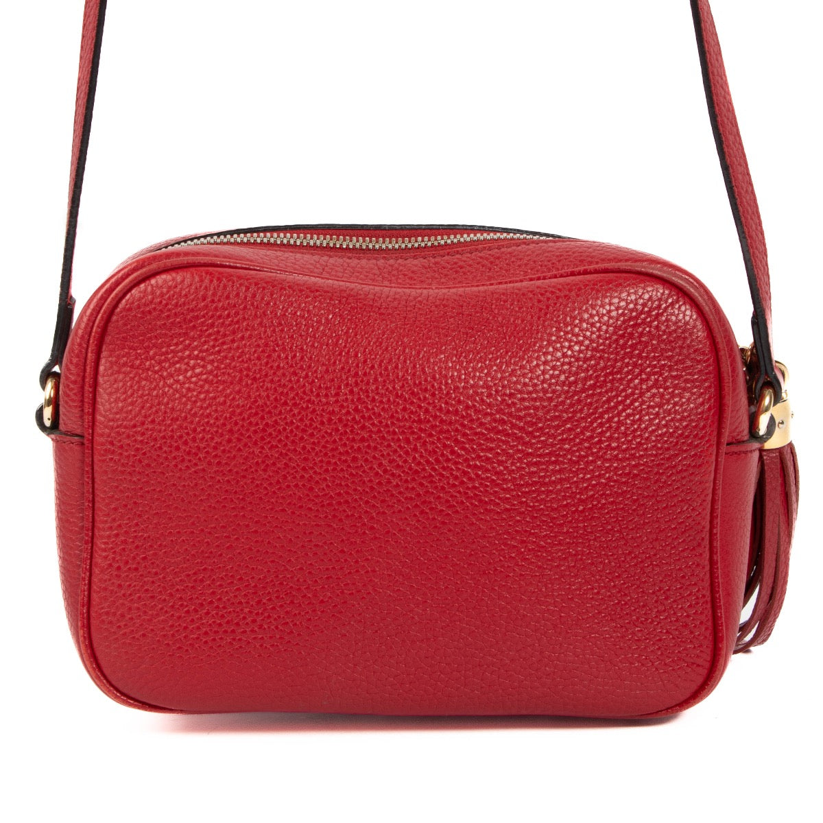 Gucci Red Soho Disco Crossbody, Gucci, Gucci Soho, Gucci red soso, Gucci red soho disco, Gucci crossbody, Gucci handbag, Gucci fashion, Fashion, Gucci preloved, Designer, Labellov