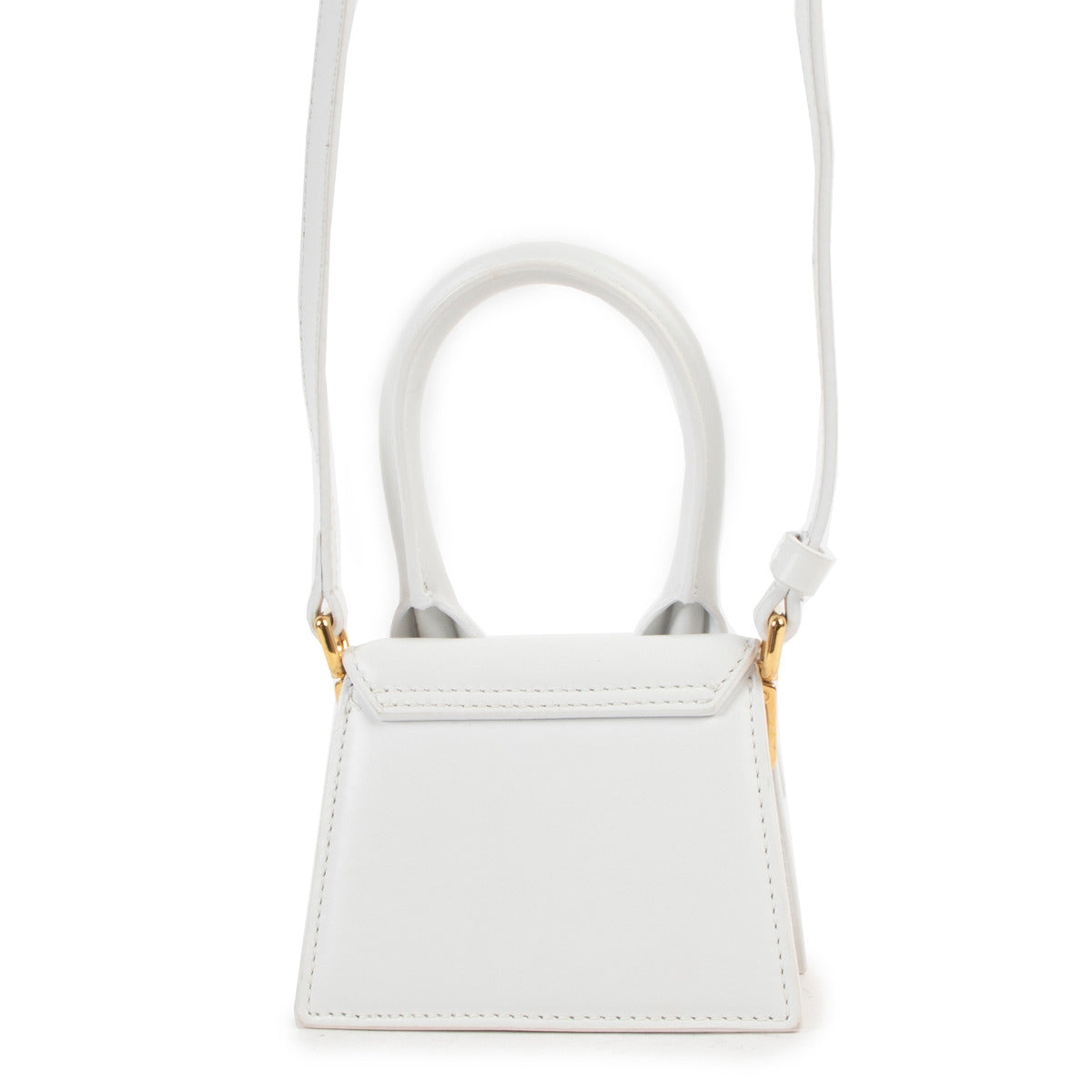 Jacquemus White Le Chiquito Mini Crossbody Bag