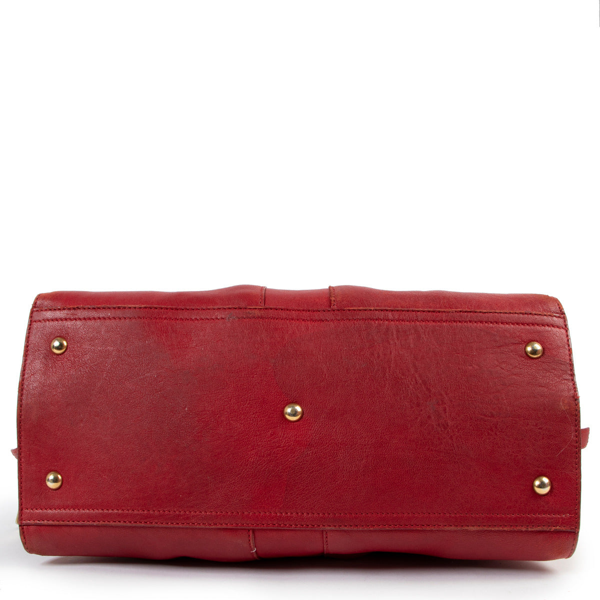 Yves Saint Laurent Rode Cabas ChYc Medium Handtas