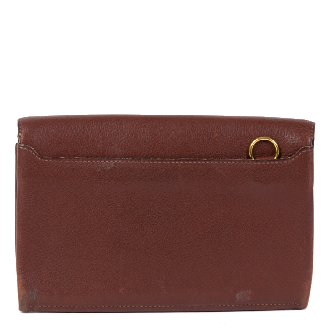acheter Delvaux Brown Wallet