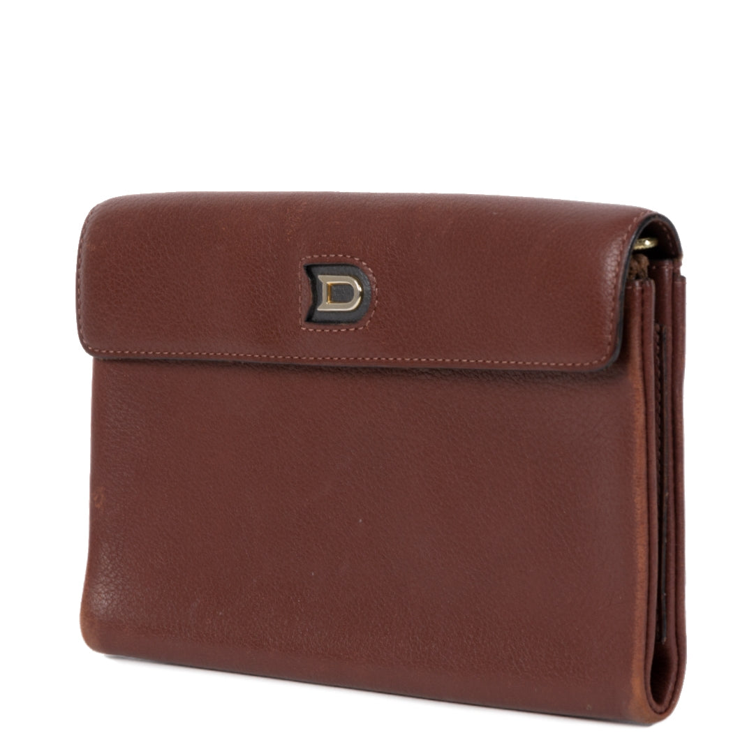 seconde main Delvaux Brown Wallet