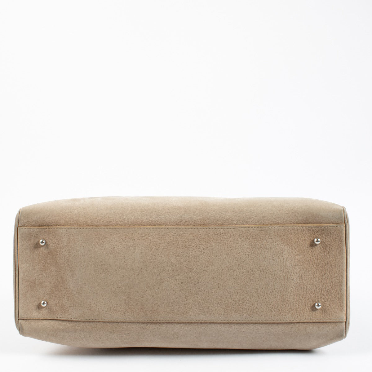 Delvaux Glaise Santiag Nubuck Signature Duffle Bag
