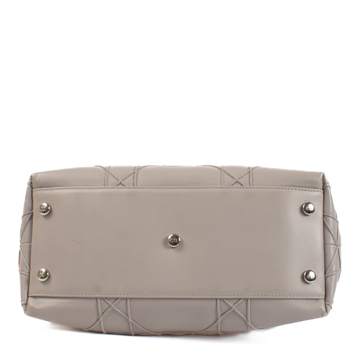 shop 100% authentic second hand Christian Dior Grey Cannage Small Granville Bag on Labellov.com