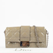 shop 100% authentic second hand Christian Dior Grey Patent Leather Miss Dior Bag on Labellov.com