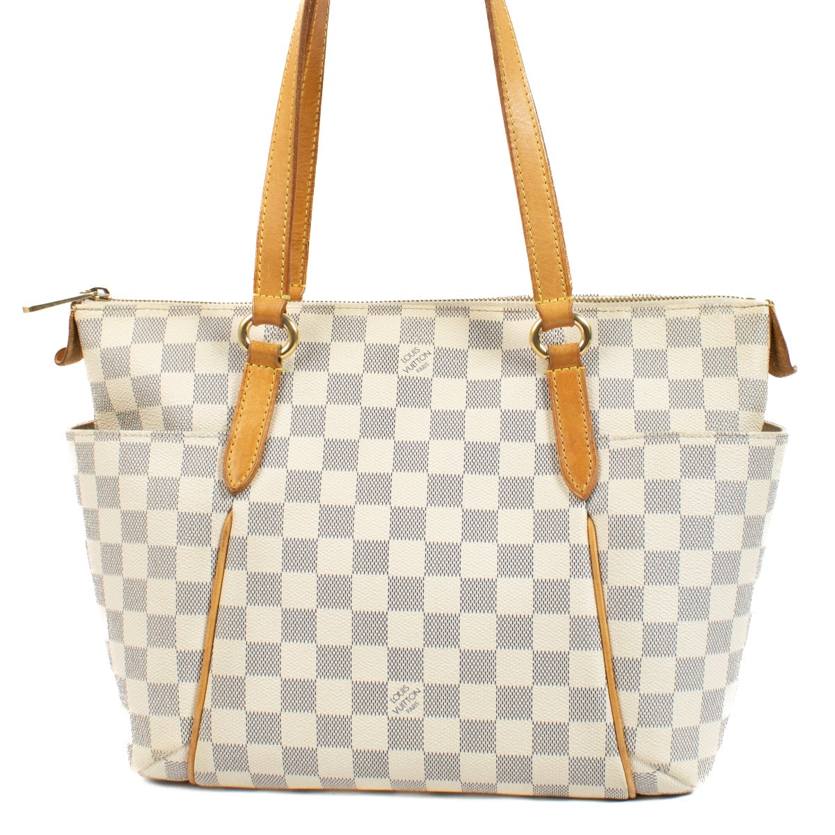 Authentic second hand Louis Vuitton Damier Azur Totally PM Shoulder bag on Labellov.com
