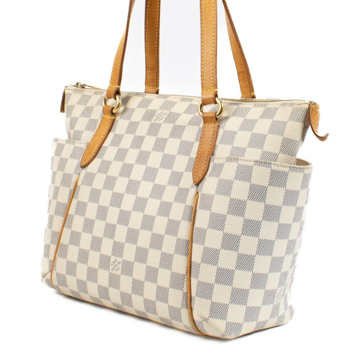 Authentic second hand Louis Vuitton Damier Azur Totally PM Shoulder bag on Labellov.com