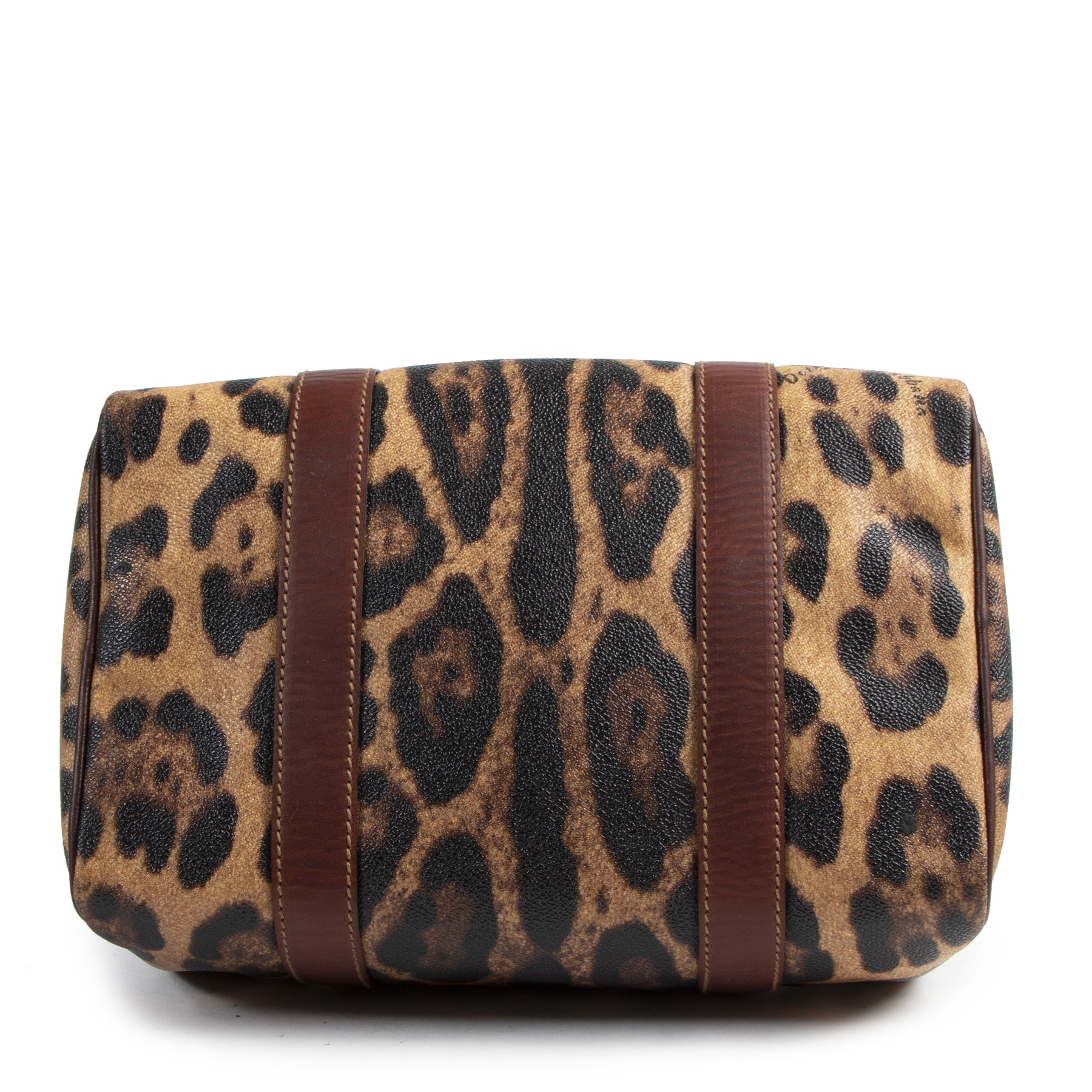 Dolce & Gabbana Leopard Boston Bag