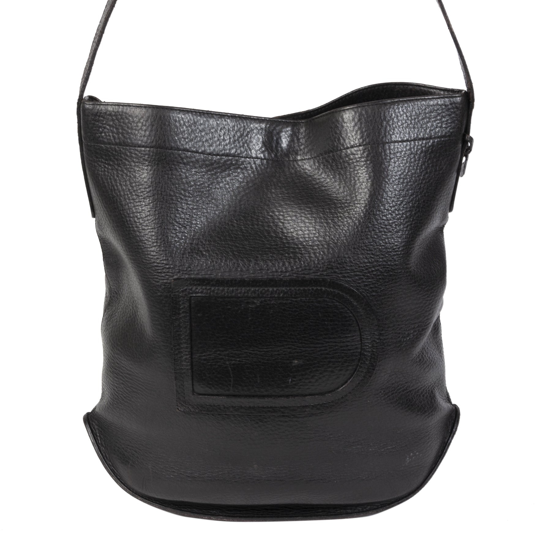 acheter en ligne seconde main Delvaux Le Pin Leather Cross Body Bag