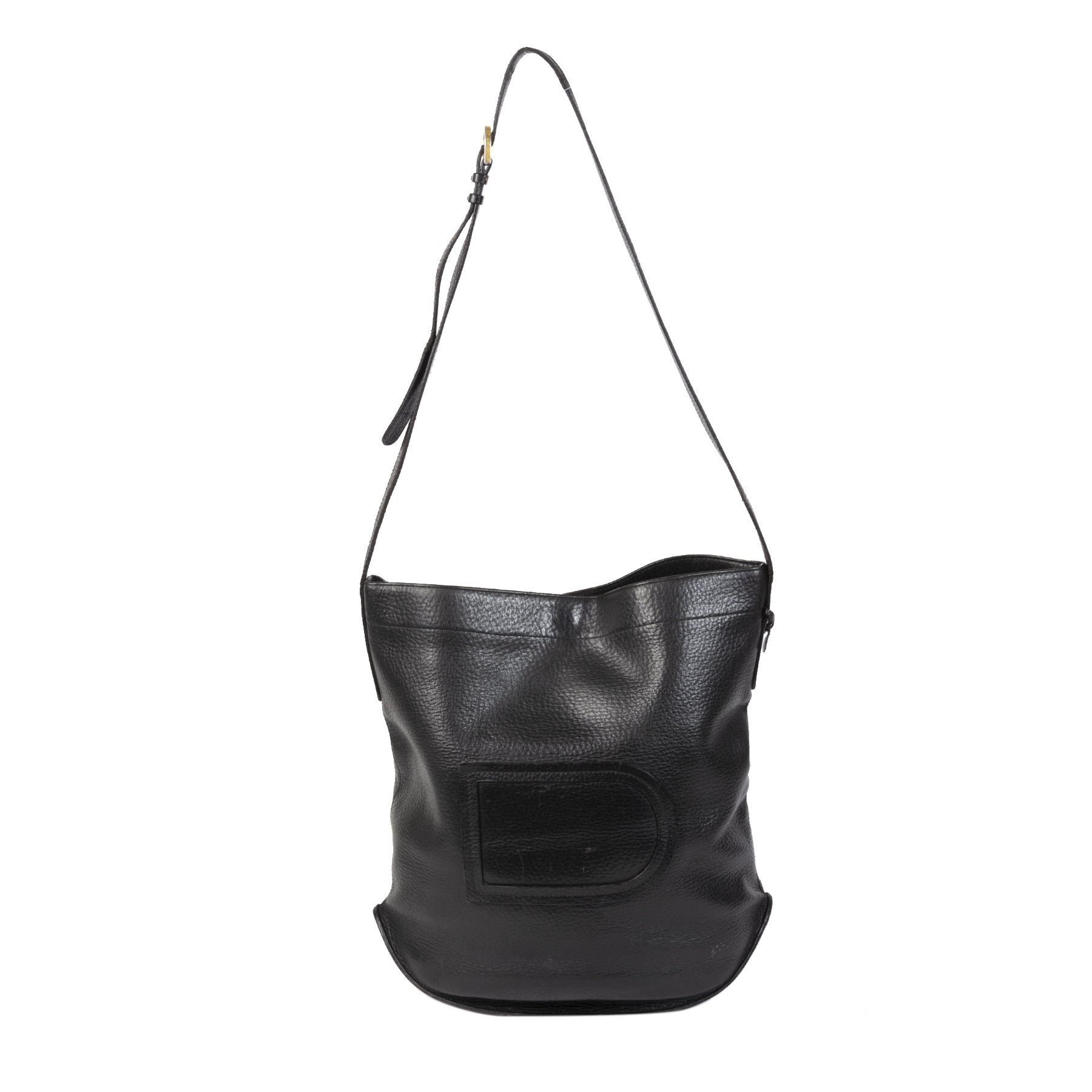 shop safe online secondhand Delvaux Le Pin Leather Cross Body Bag