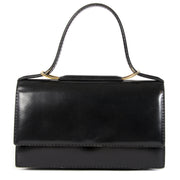 Are you looking for an authentic Delvaux Black Leather Top Handle Bag