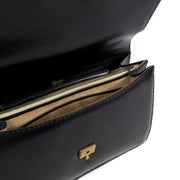 Delvaux Black Leather Top Handle Bag kopen en verkopen aan de beste prijs bij Labellov
