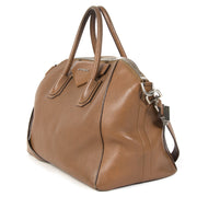 Authentic second-hand vintage Givenchy Antigona Medium Brown Top Handle Bag buy online webshop LabelLOV