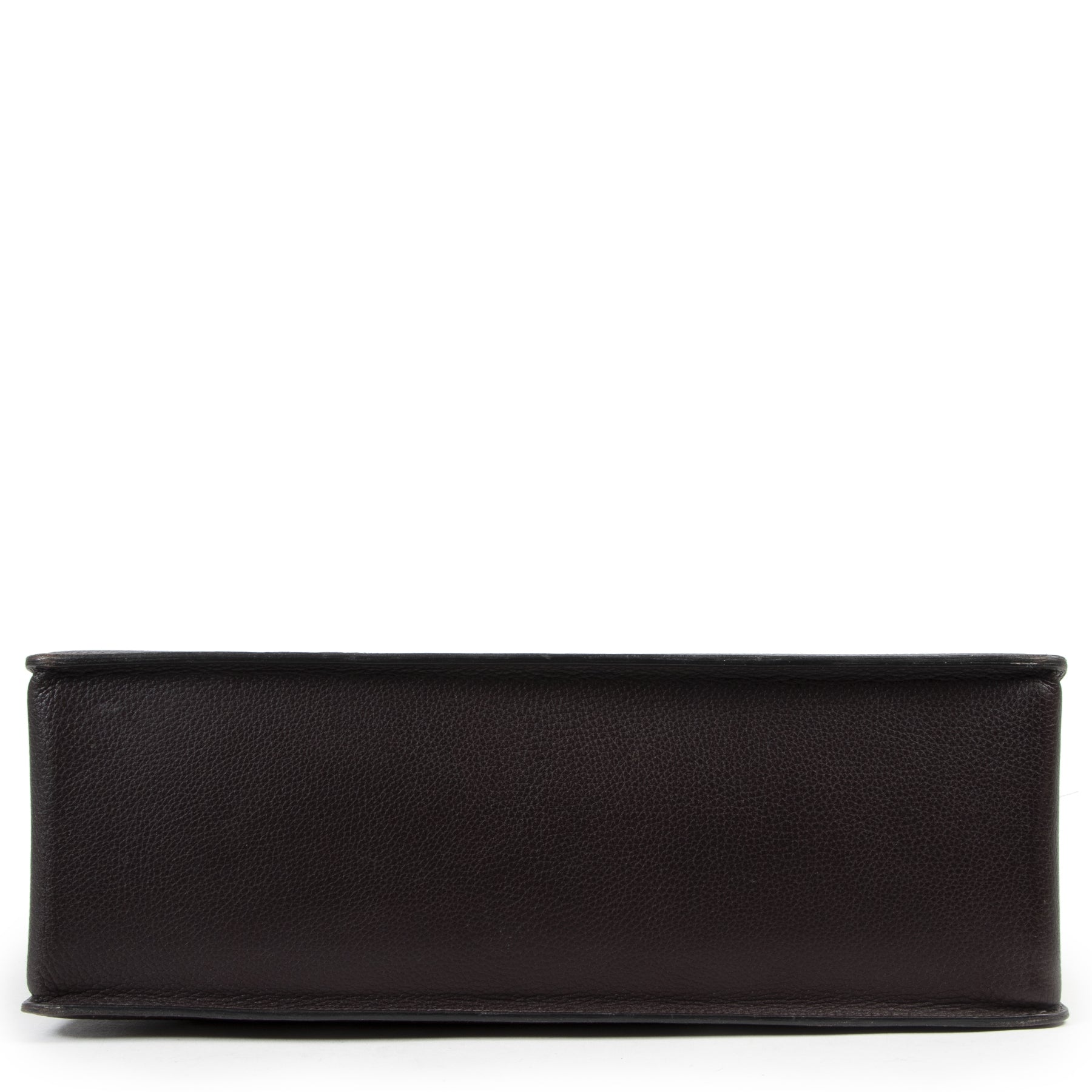 Hermès Brown Leather Top Handle Bag