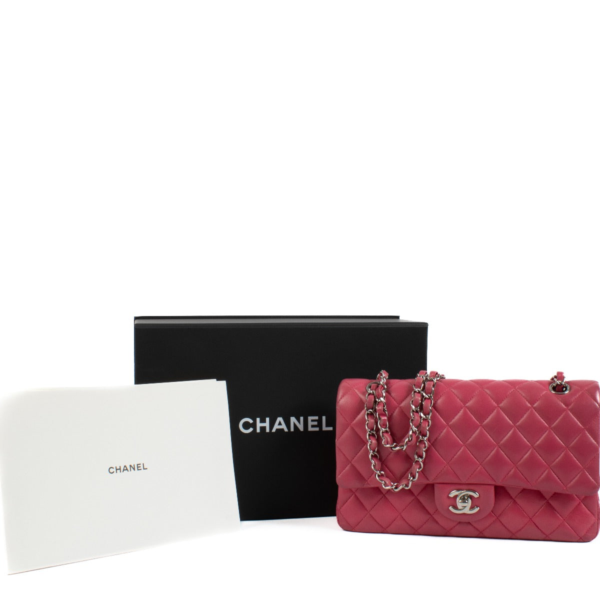 Chanel Framboise Lambskin Classic 11.12 Bag