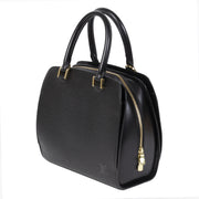 Authentieke tweedehands vintage Louis Vuitton Pont Neuf Black Epi Leather Handbag koop online webshop LabelLOV