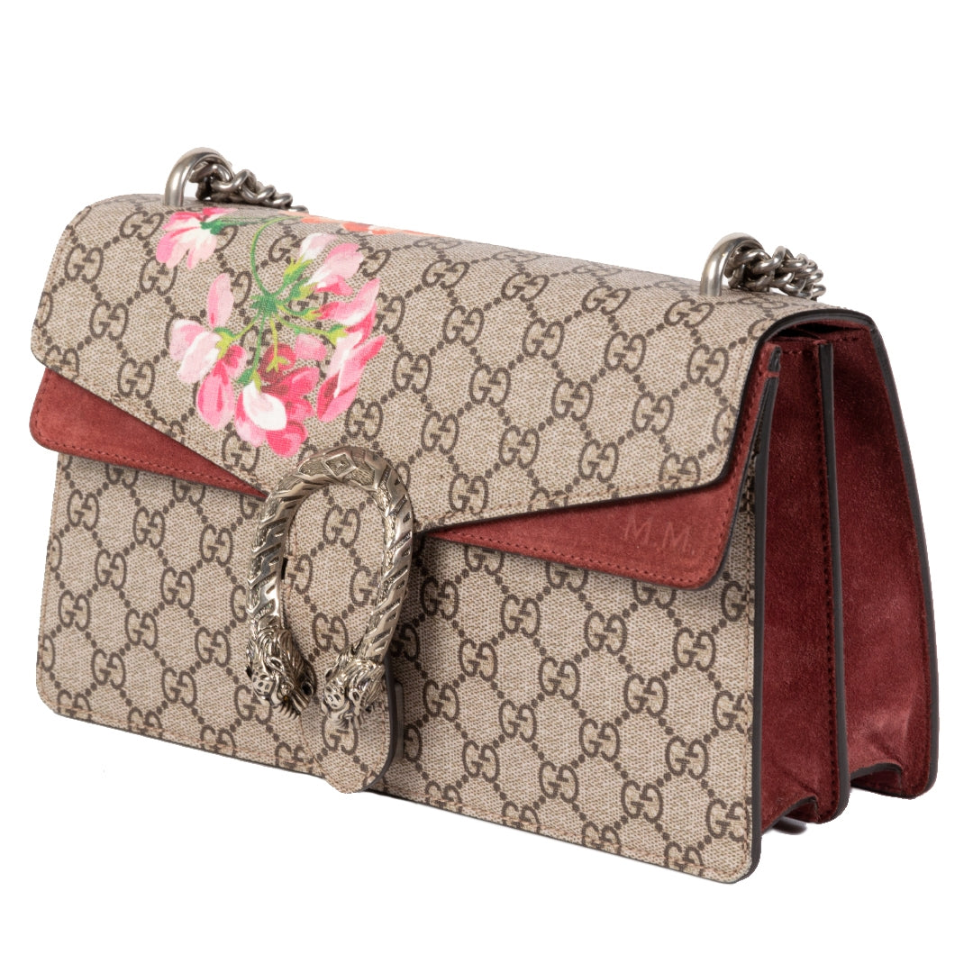 Authentic second-hand vintage Gucci Dionysus Bloom Small Shoulder Bag buy online webshop LabelLOV