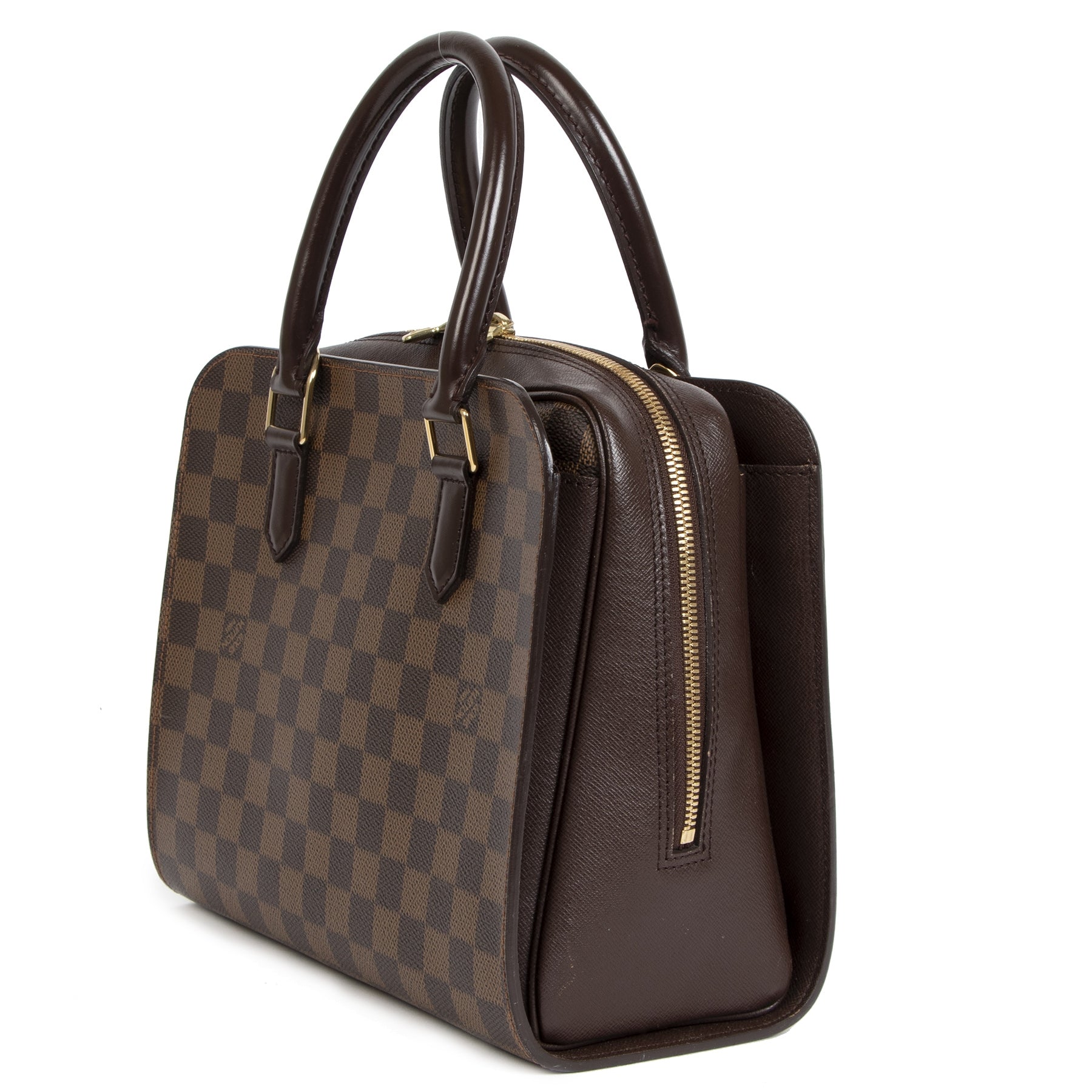 Louis Vuitton Damier Ebene Triana Handtas