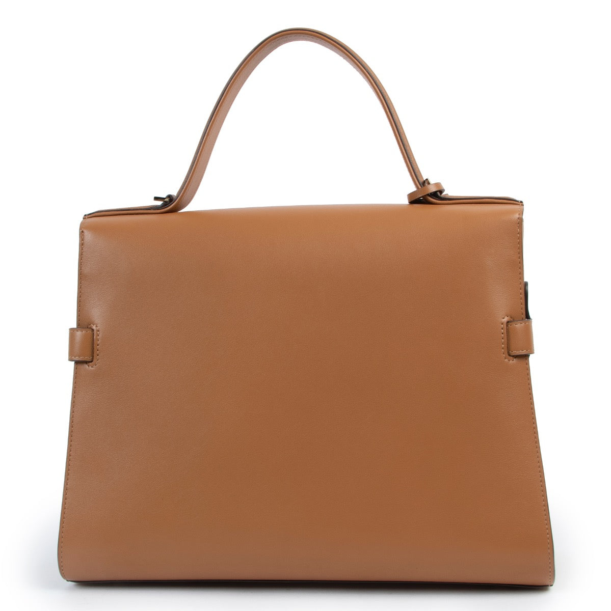 Shop authentic second hand Delvaux Cognac Tempête GM Handbag at Labellov for the best price
