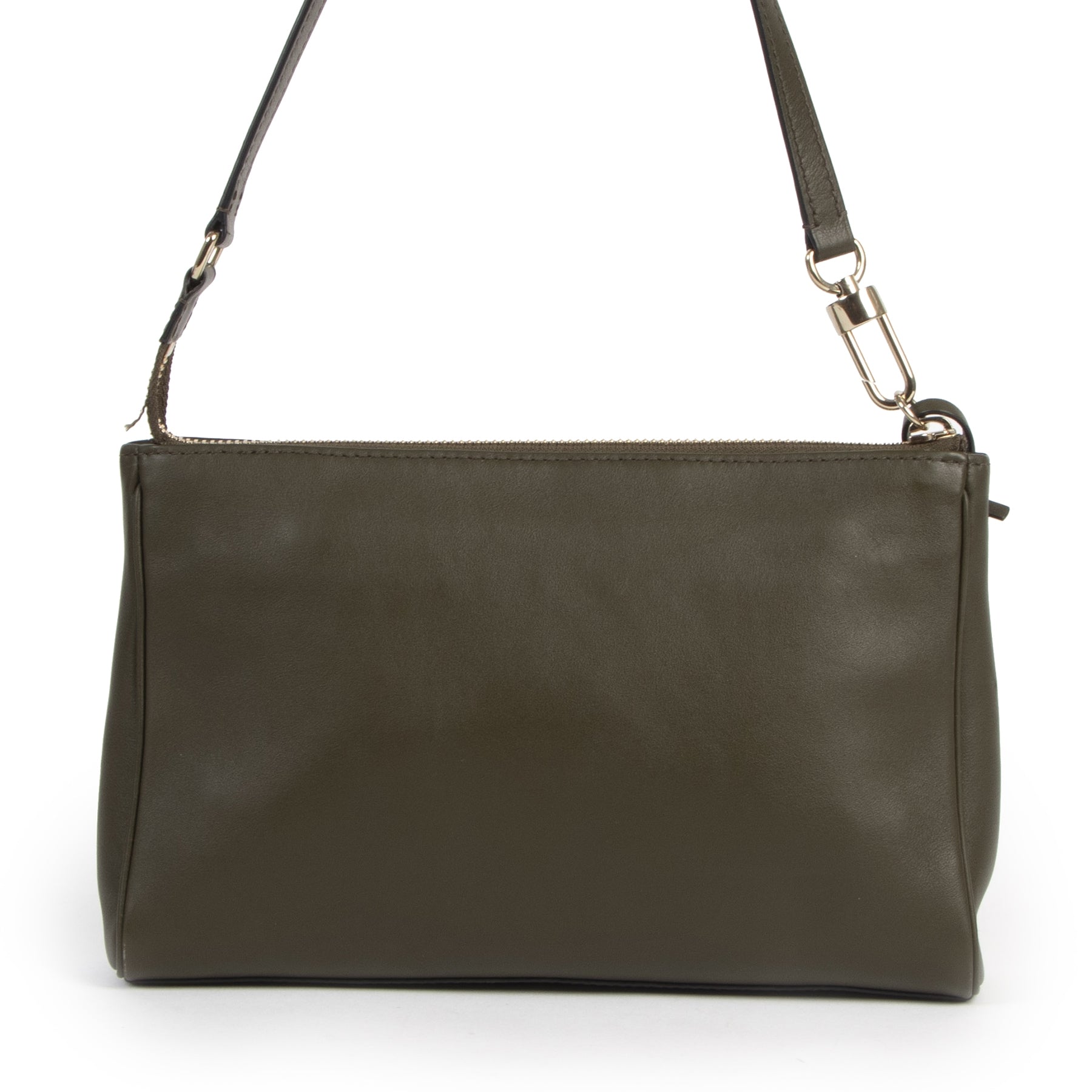 shop safe online Delvaux Khaki D Shoulder Bag