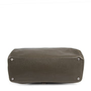 Authentic second-hand vintage Deux De Delvaux Green Backpack buy online webshop LabelLOV