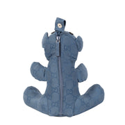shop safe online your secondhand Gucci Blue Teddy Bear Nylon Tote