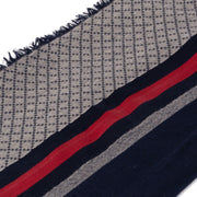 acheter en ligne seconde main Gucci Web Silk/Wool Scarf