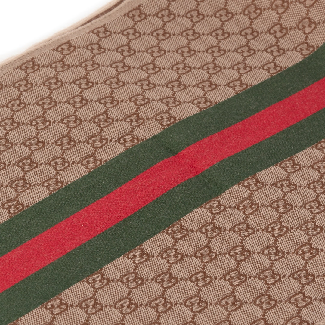 Gucci Monogram Web Scarf