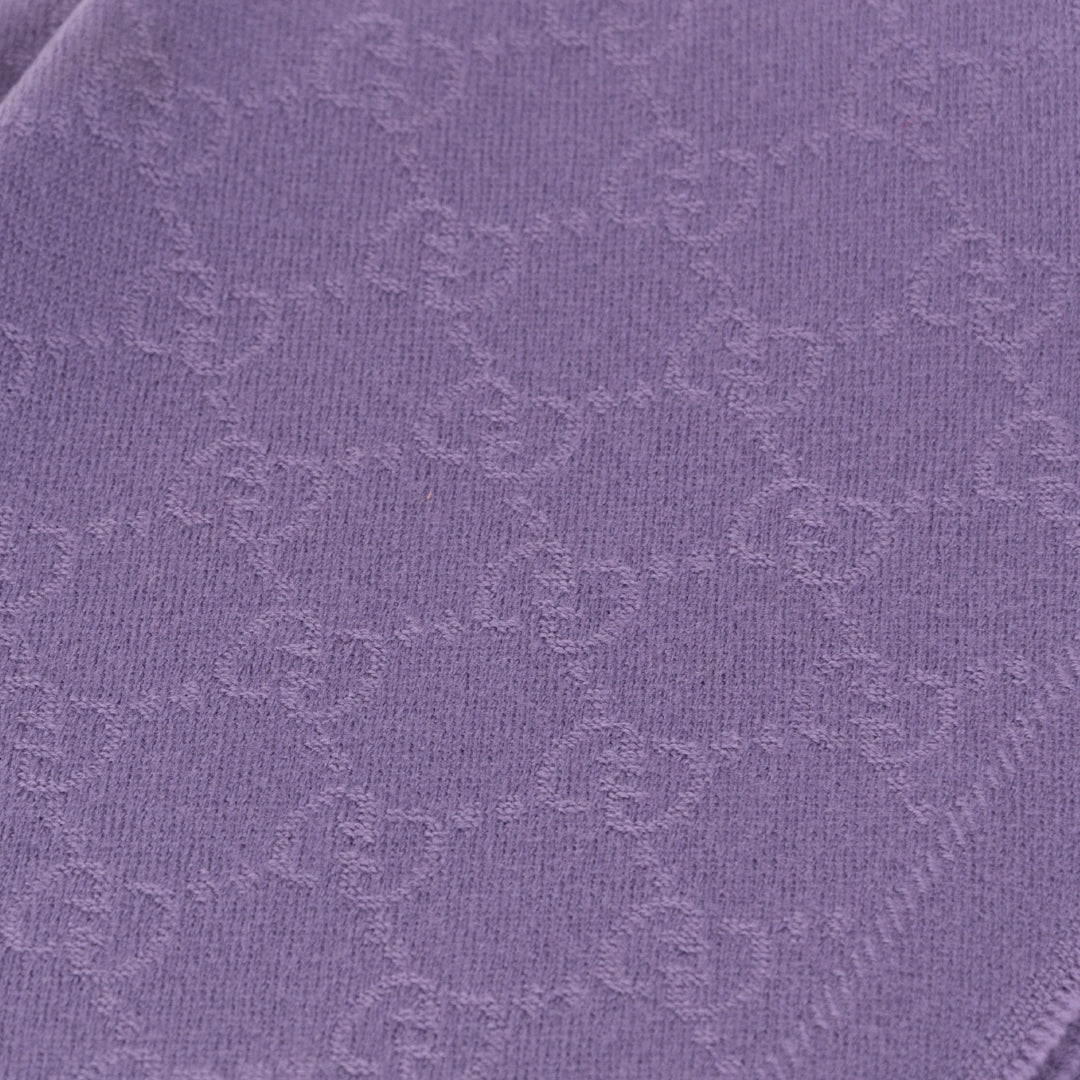 koop veilig online Gucci Purple Wool Scarf