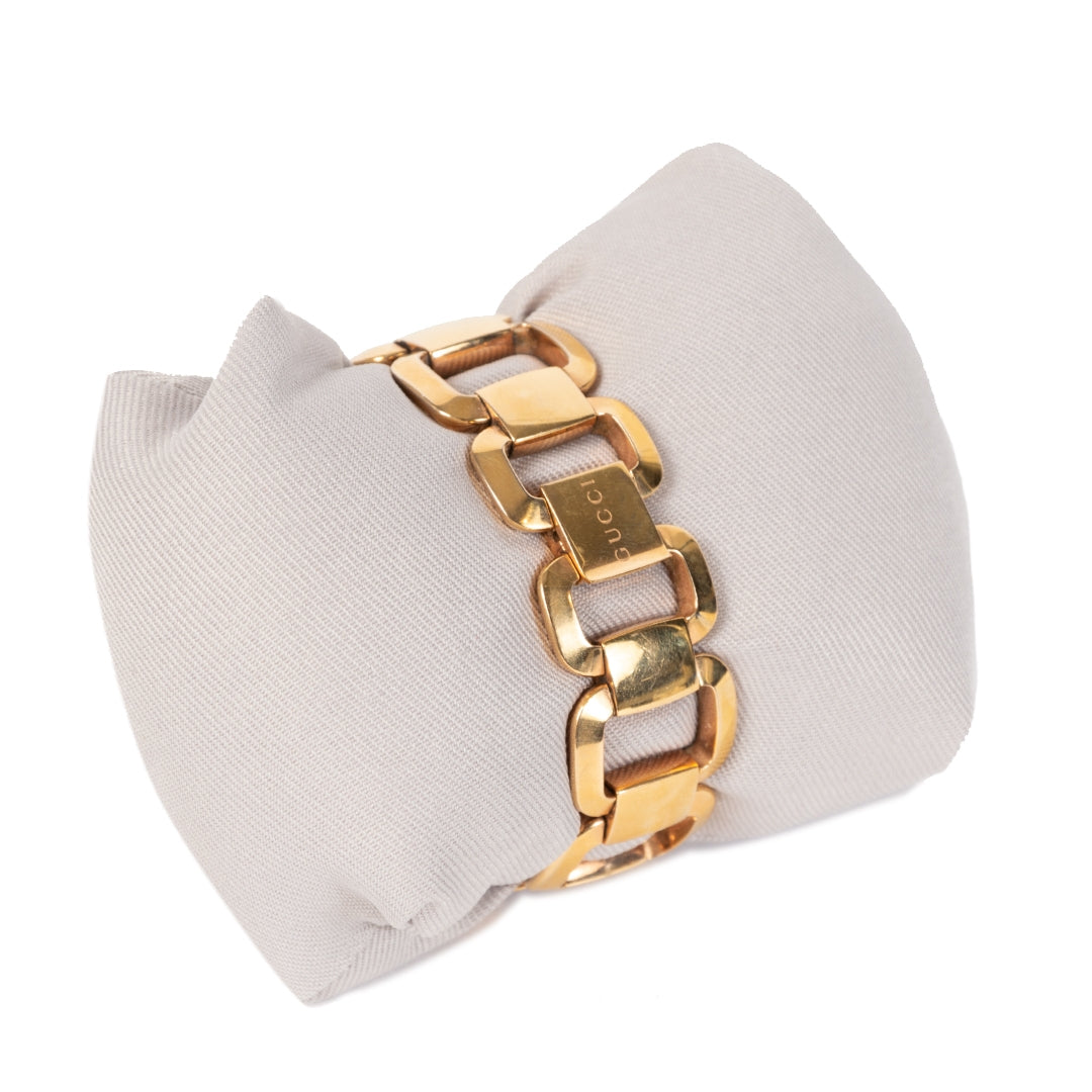 Gucci Rose/Gold Steel Squared Dial Watch veilig online aankopen