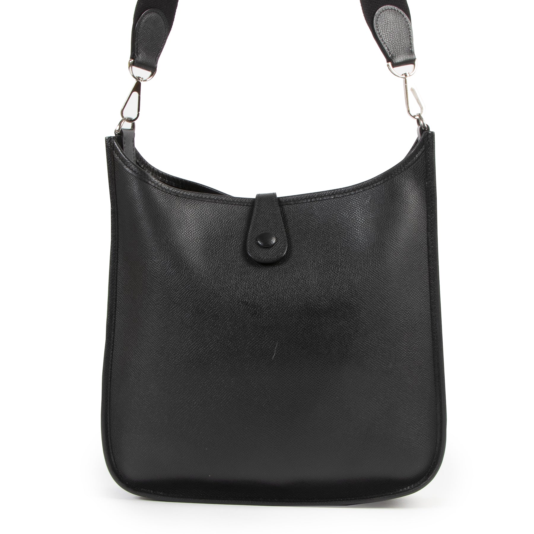Hermès Evelyne Black Epsom PM chez Labellov à Anvers Belgique