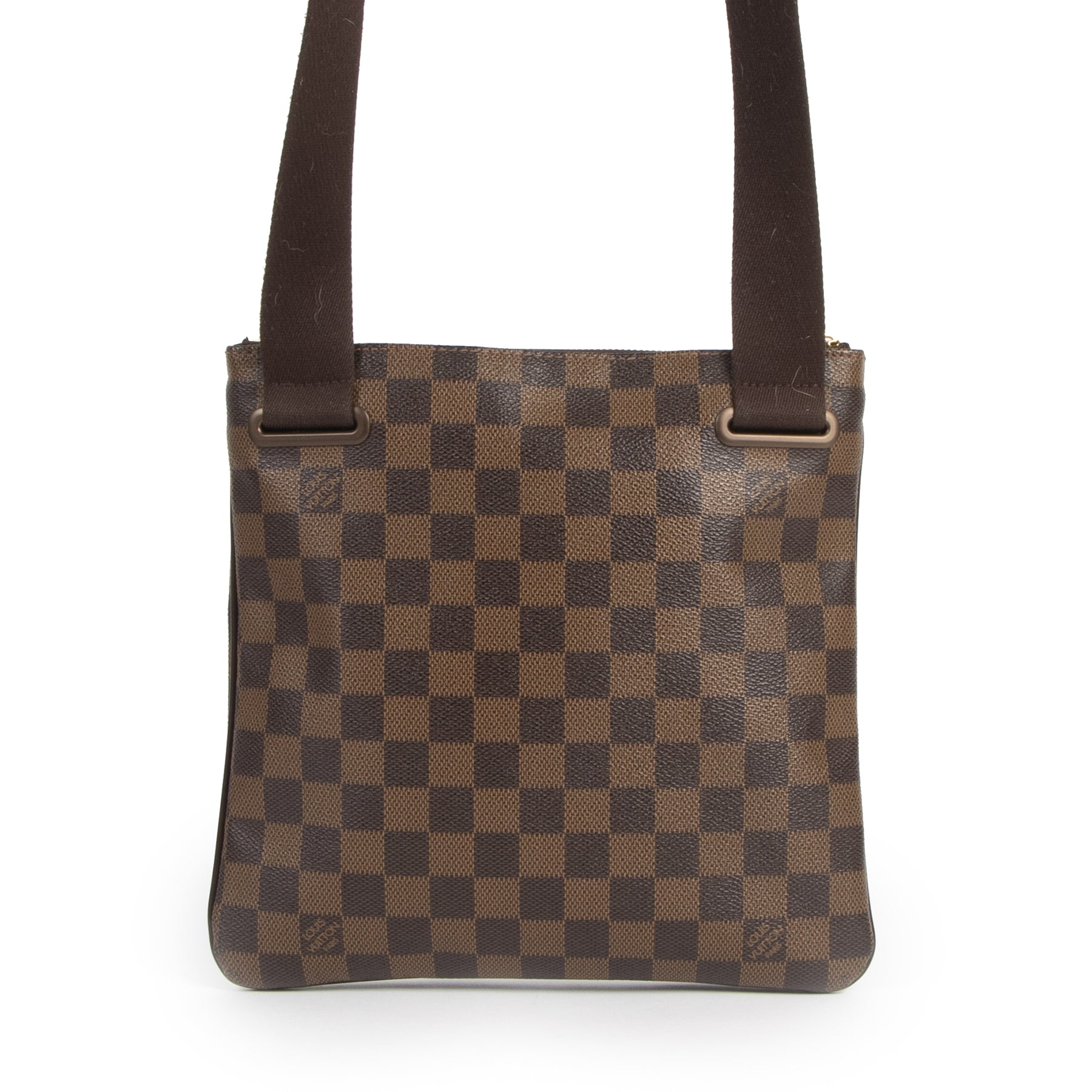 Authentieke Tweedehands Louis Vuitton Brooklyn Pochette Crossbody Bag juiste prijs veilig online shoppen luxe merken webshop winkelen Antwerpen België mode fashion