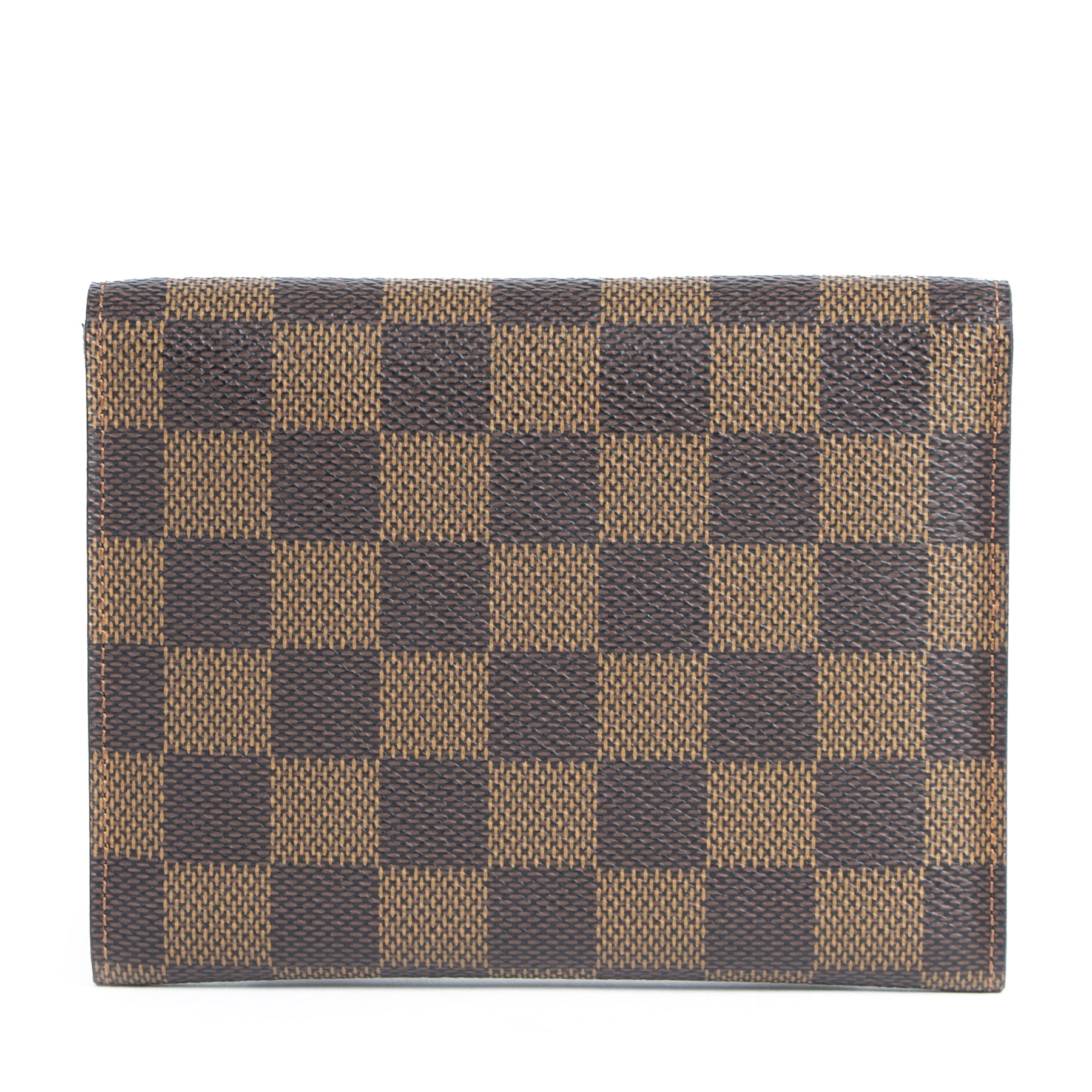 Authentic secondhand Louis Vuitton Damier Ebene Wallet designer accessories fashion luxury vintage webshop safe secure online shopping