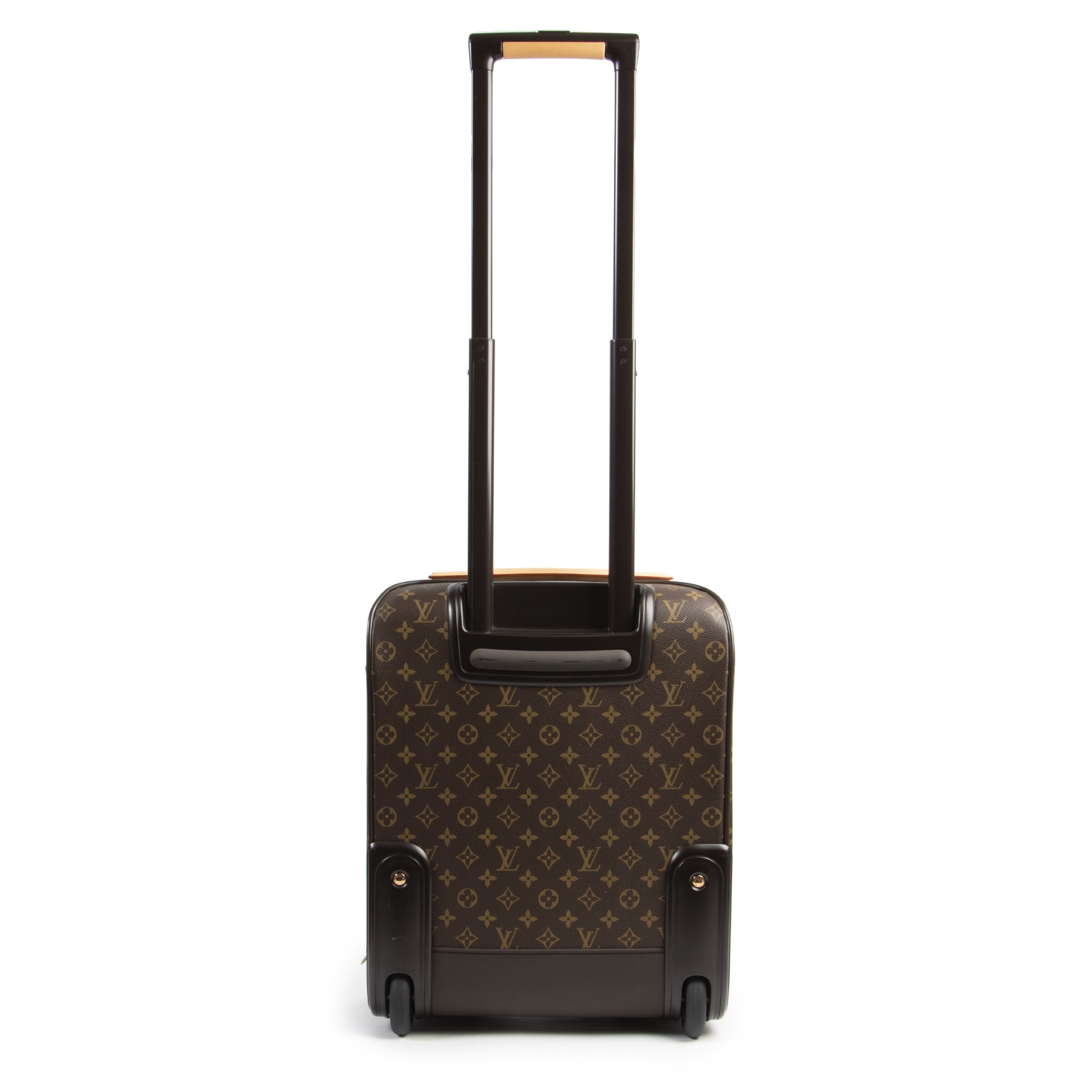 Authentic second-hand vintage Louis Vuitton Pégase 45 Monogram Suitcase buy online webshop LabelLOV.