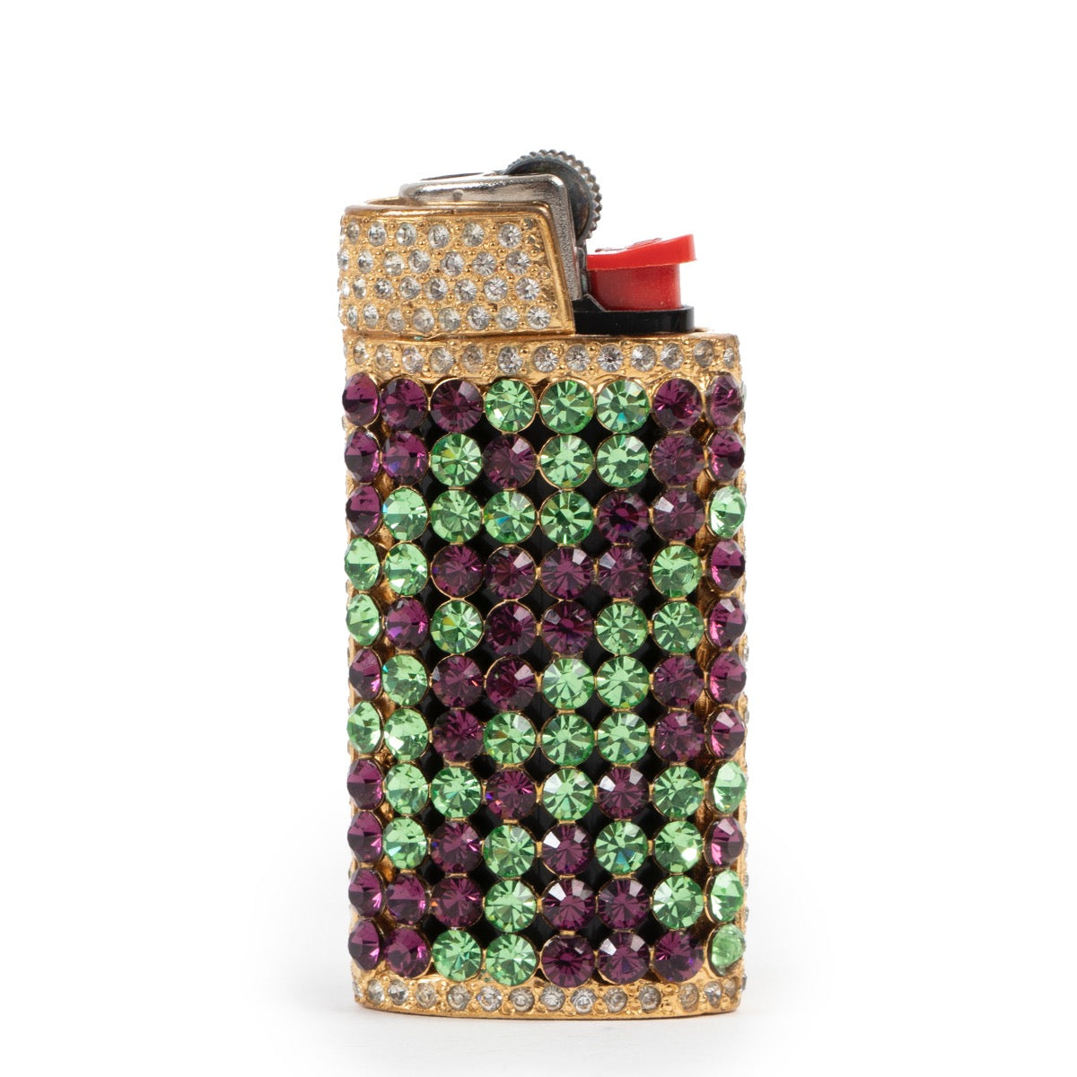 shop vintage authentic Versace Medusa Crystal Embellished Lighter Case at Labellov for the best price
