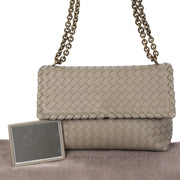 shop safe online your sercond hand Bottega Veneta Small Olimpia Intrecciato Nappa Bag