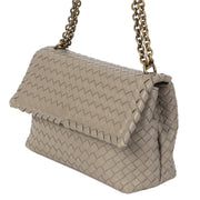 shop safe online your sercond hand Bottega Veneta Small Olimpia Intrecciato Nappa Bag