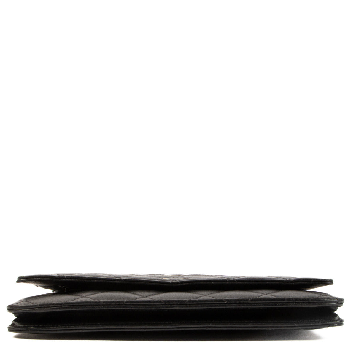 Sac Chanel WOC Wallet On Chain en cuir de veau noir