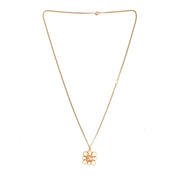 Buy an authentic second hand Chanel Pink Flower Necklace in very good condition at Labellov.