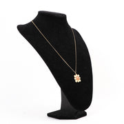Buy an authentic second hand Chanel Pink Flower Necklace in very good condition at Labellov.