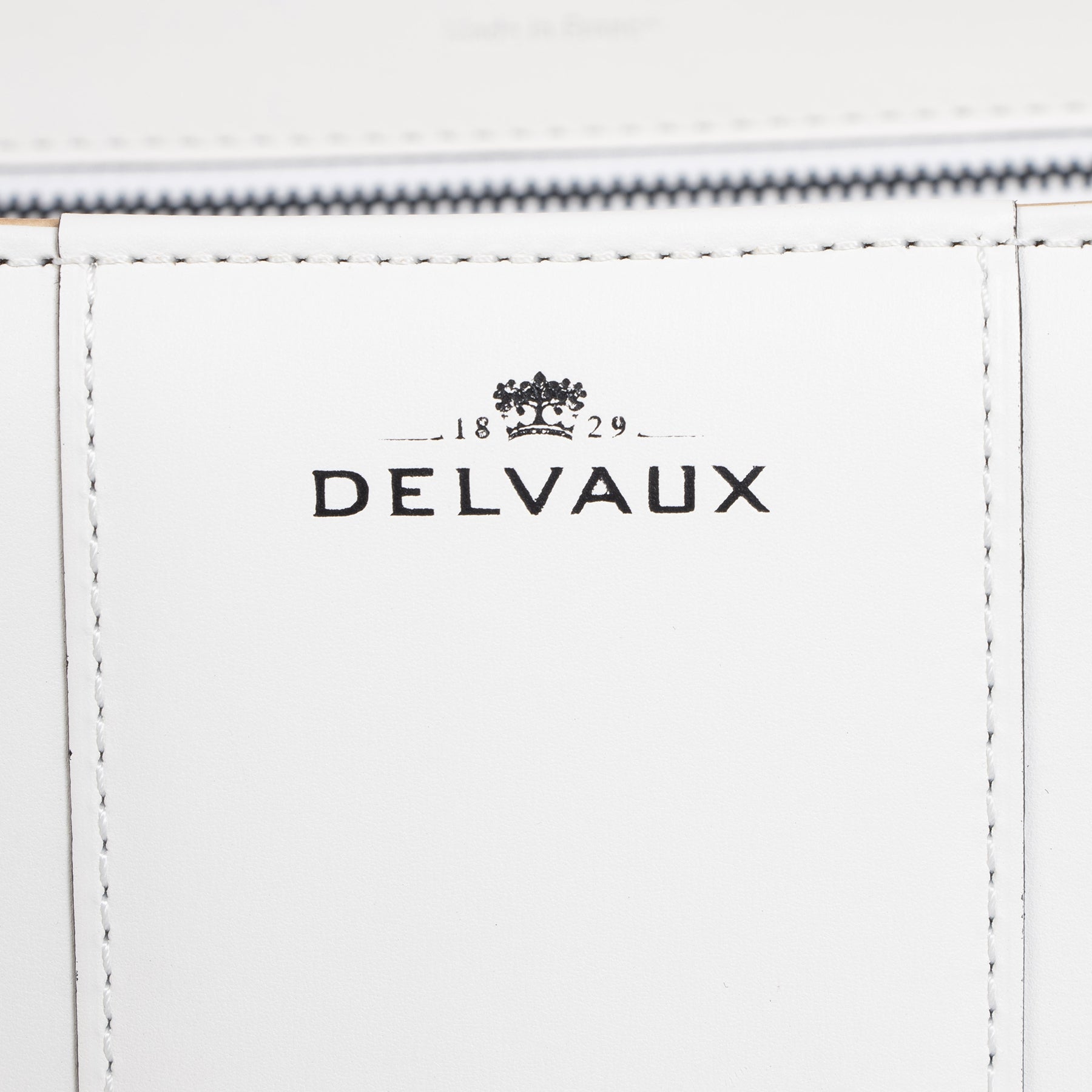 Delvaux White Brillant Double Poignee Bag