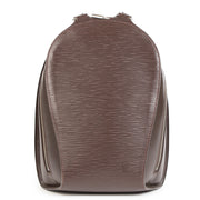 Authentic secondhand Louis Vuitton Moka Epi Leather Mabillon Backpack designer bags designer accessories designer backpack vintage webshop safe secure online shopping worldwide shipping
