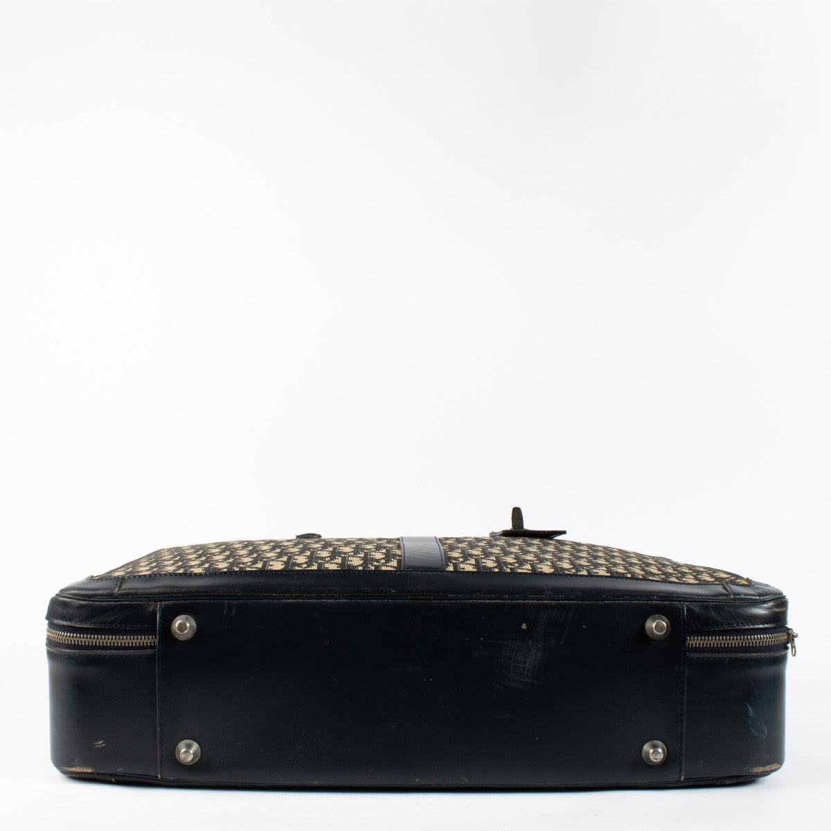 Authentic second hand Christian Dior Blue Oblique Suitcase on Labellov.com