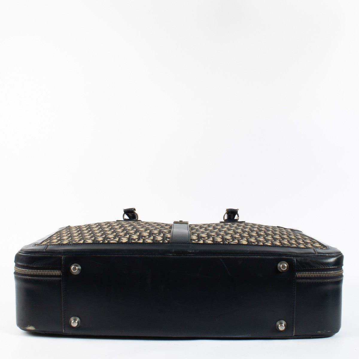 Authentic second hand Christian Dior Blue Oblique Suitcase on Labellov.com